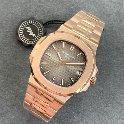 replica patek philippe rose gold